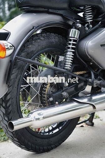 Royal Enfield Classic 500 Bạc 2 đĩa