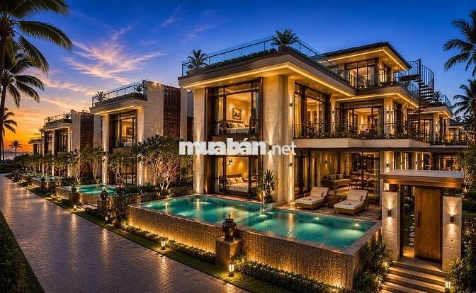 Khu nghỉ dưỡng villa 5 sao, cho thuê ngắn hạn - dài hạn tại Nha Trang