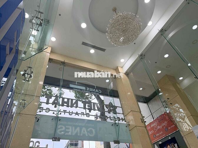 SANG NHƯỢNG CHÂN ĐẾ TOÀ NHÀ 10 tầng, mặt tiền 10m Cao Thắng Q3