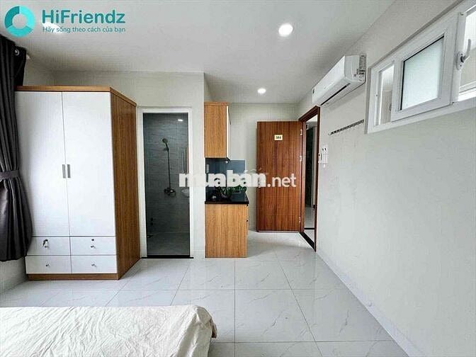 STUDIO FULL KÍNH NGAY ĐH NGUYỄN TẤT THÀNH Q12