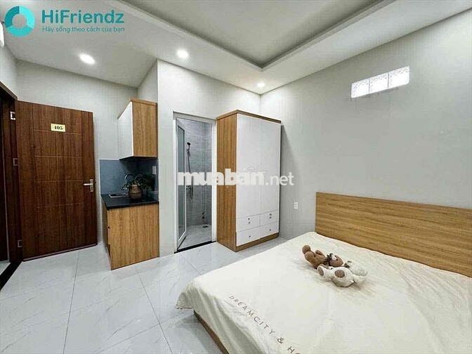 STUDIO FULL KÍNH NGAY ĐH NGUYỄN TẤT THÀNH Q12