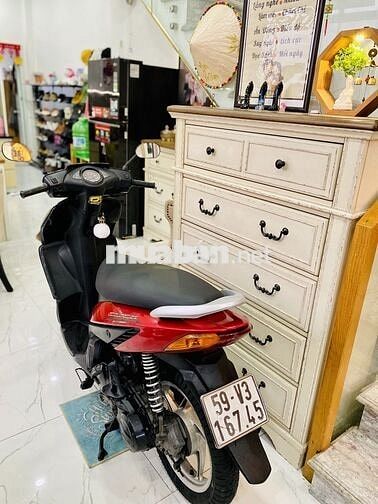 Honda Click Đen Đỏ Đã sử dụng