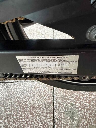 Yamaha Exciter 55P1 2014 Đỏ đen