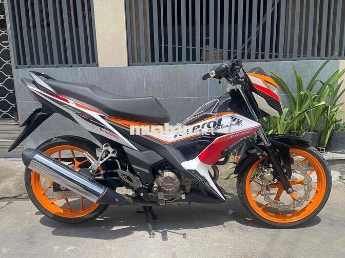 Honda Sonic Repsol 2017 Cam Đen Trắng
