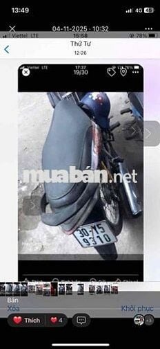 Honda Wave Thái Đen