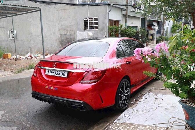 Mercedes C300 2017 C63 Đỏ