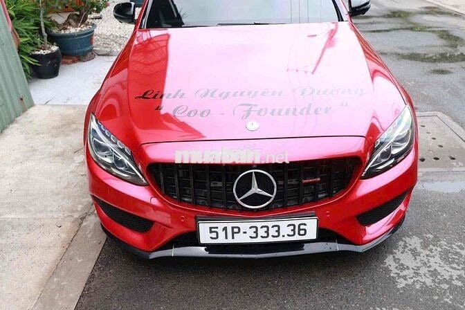 Mercedes C300 2017 C63 Đỏ
