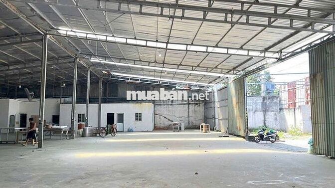 Cần Cho thuê Xưởng An Phú Đông Q12 .DT 1200 xây dựng 1000 giá 48 triệu