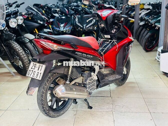 XE MÁY THỊNH PHÁT- AIR BLADE FI 110 ĐỎ ĐEN 2012