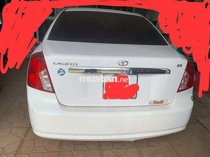 Daewoo Lacetti EX 2011 Trắng 55.000km