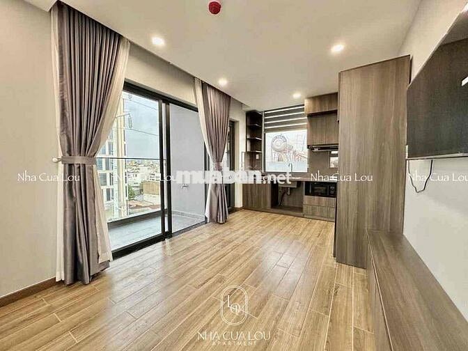 HOT!! 1n1K Stu mới xây, ô tô đỗ cửa, full NT, bancol thoáng láng hạ