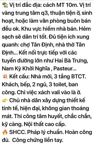 Cần bán căn nhà mới xây dựng full nôi thất 55/2 Trần Quốc Toàn, Quận 3