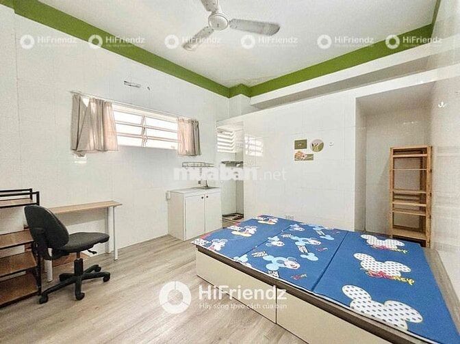 TRỐNG SẴN PHÒNG KHÔNG GÁC - FULL NỘI THẤT CỬA SỔ TRỜI - CÁCH ĐH HUIT3P
