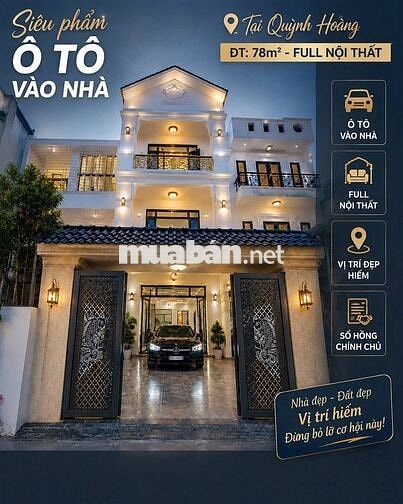 Bán nhà riêng tại quỳnh hoàng, Phường An Dương, Hải Phòng giá 3,55 ty
