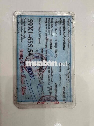 Suzuki Address FI 110 2016 Xanh