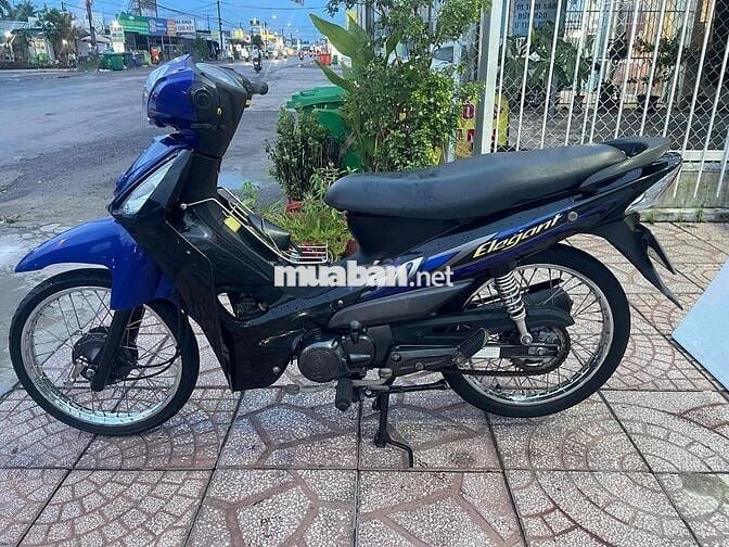 SYM Elegant 50cc 2019 Xanh đen xe đẹp keng