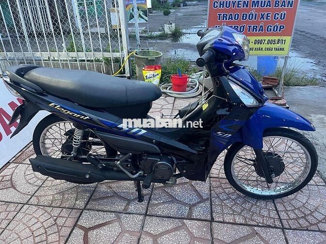 SYM Elegant 50cc 2019 Xanh đen xe đẹp keng