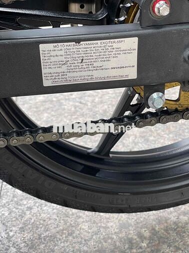 Exciter 135cc 2013 úp EX 2010 , bstp chính chủ