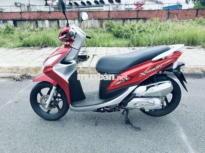 Honda Vision màu Đỏ
