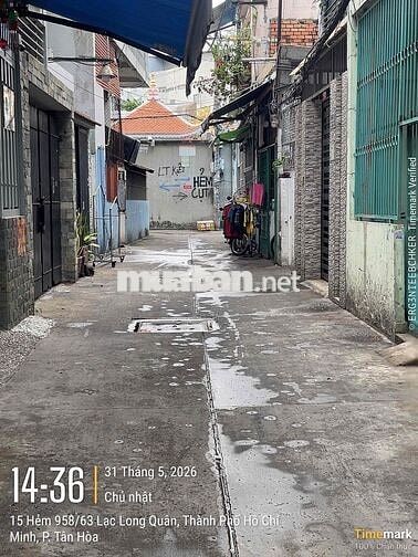 Chỉ 7Đ có nhà mới xây 4 tầng , ngang 6.2m khu vực trung tâm Q.Tân Binh
