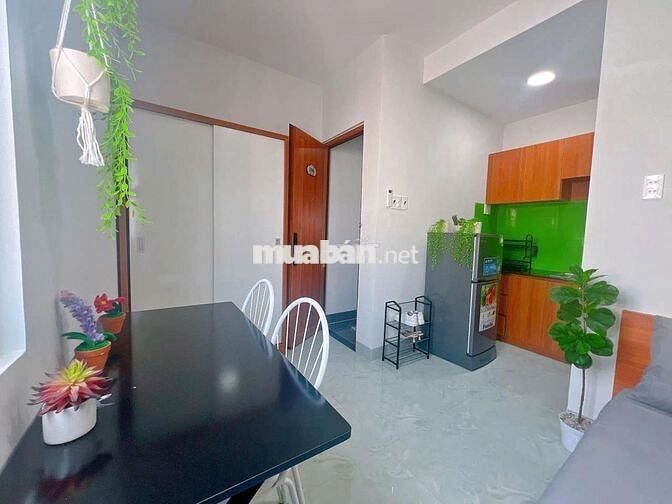 STUDIO CỬA SỔ TRỜI THOÁNG, GẦN CHỢ BÀ CHIỂU FULL NỘI THẤT THANG MÁY