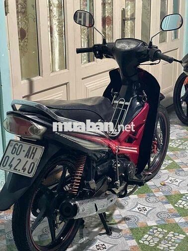 Sirius 50cc Đen Đỏ máy êm, giấy tờ đầy đủ