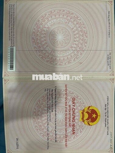 kẹt tiền ngân hàng bán gấp lô đất 206m2(80mthổ cư)
