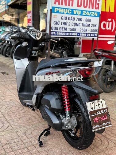 Honda SH Mode 2022 Bạc đen Sporty CBS