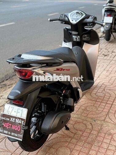 Honda SH Mode 2022 Bạc đen Sporty CBS