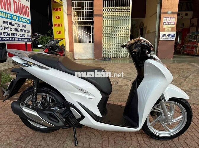 Honda SH Nam 2021 150cc ABS Trắng đen