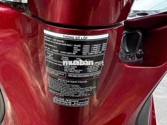 Honda SH 2019 Phanh ABS Đỏ đen