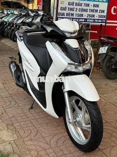 Honda SH Nam 2021 150cc ABS Trắng đen