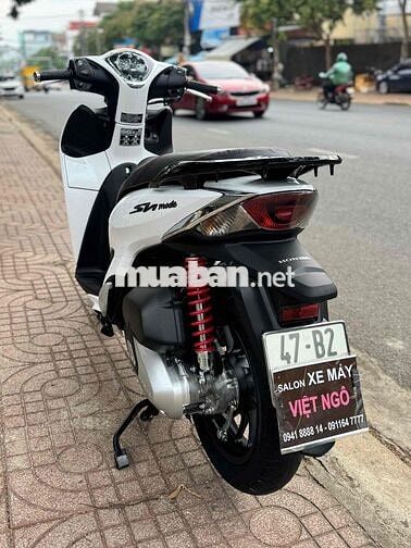 Honda SH Mode 2022 Trắng đen Sporty