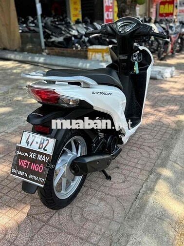 Honda Vision 2025 Trắng 3000 km