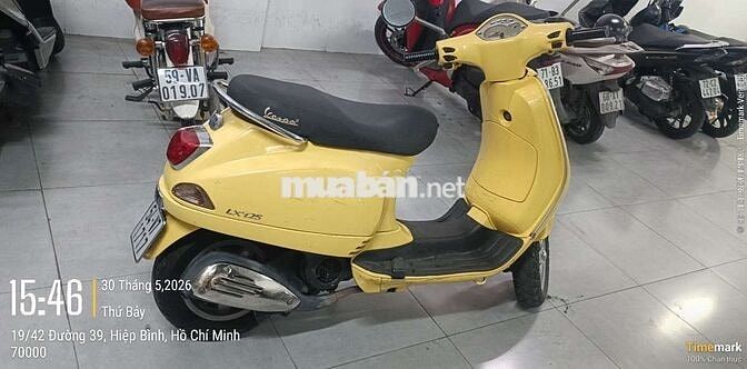 Piaggio Vespa LX 125 2010 Vàng
