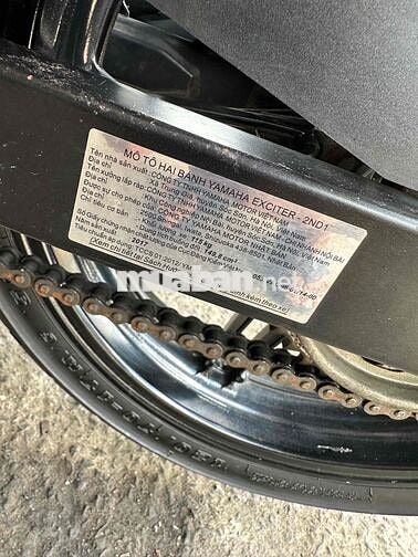 Yamaha Exciter 150 2017 Trắng đỏ đen