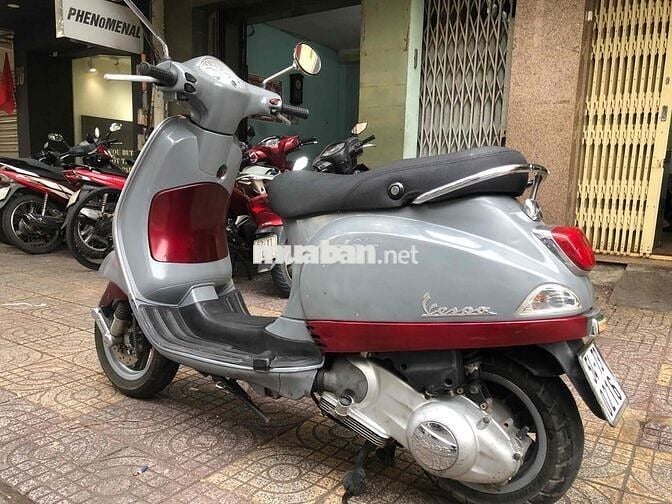 Piaggio Vespa LX 150 2008 Xám Đỏ