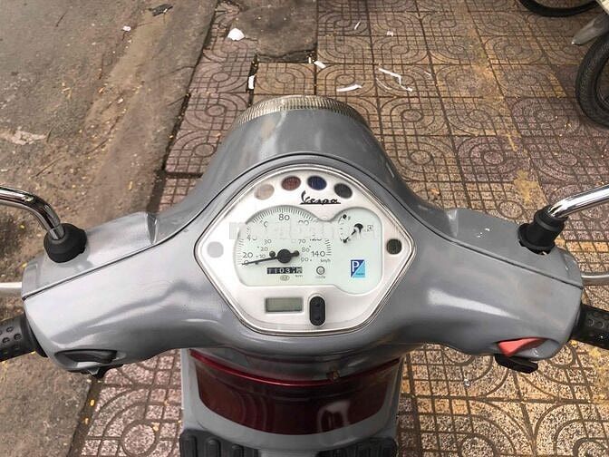 Piaggio Vespa LX 150 2008 Xám Đỏ