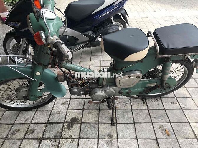 Honda Cub màu Xanh lá