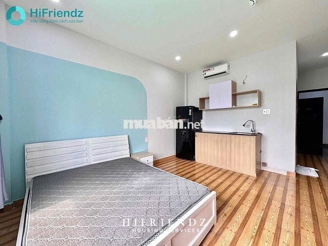✨trống sẵn siêu phẩm studio full nội thất cửa sổ lớn - sát Parc Mall
