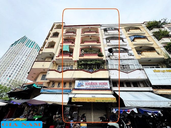 BÁN NHÀ MẶT TIỀN CHỢ BÌNH TÂY : 1B LÊ TẤN KẾ - P. 2 - Q. 6 - TPHCM