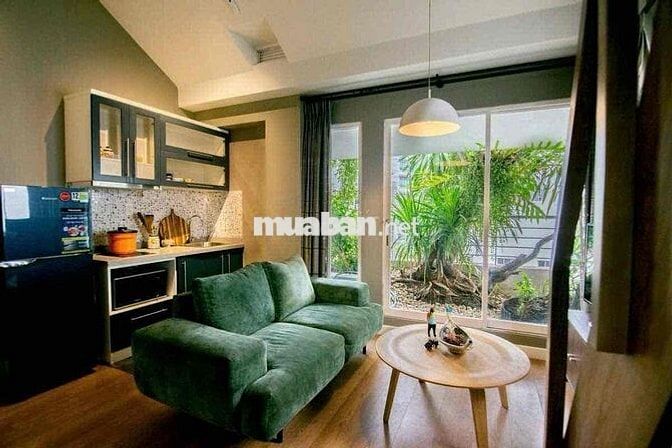 🌹CHO THUÊ CH 1PN-DUPLEX - BANCOL SÂN VƯỜN - FULL NT🌟NGAY KẾ CẦU KIỆU