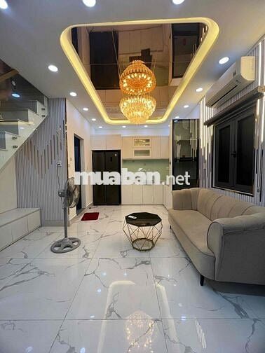 Cho thuê nhà nguyên căn Hẻm 350 Huỳnh Tấn Phát FULL Nội thất