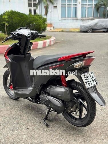 Honda Vision 2015 Đen nhám BSTP nguyên zin