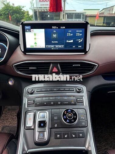 Hyundai Santa Fe 2022 Premium 2.2D xanh Cavansite