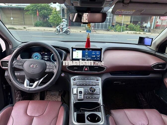 Hyundai Santa Fe 2022 Premium 2.2D xanh Cavansite