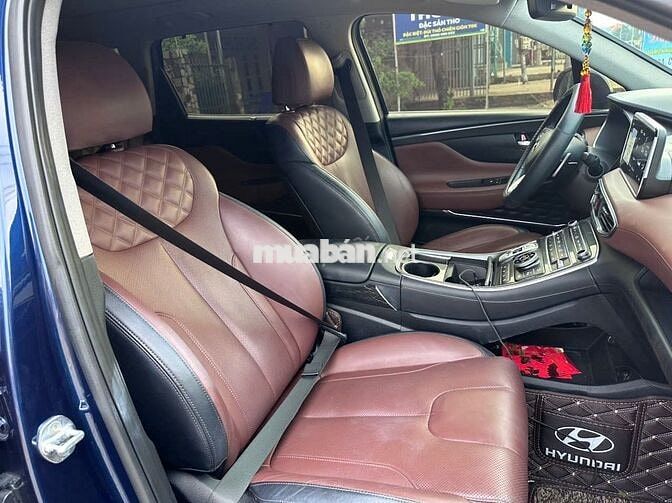 Hyundai Santa Fe 2022 Premium 2.2D xanh Cavansite