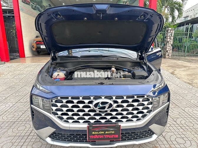 Hyundai Santa Fe 2022 Premium 2.2D xanh Cavansite