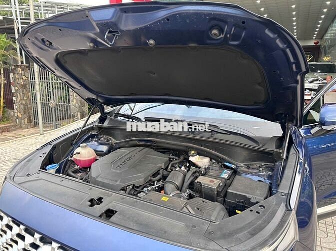 Hyundai Santa Fe 2022 Premium 2.2D xanh Cavansite