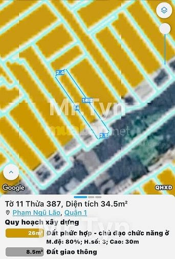🍀 244BIS BÙI VIỆN — 30m² (2,5✖️14) — Trệt Lầu — HĐT 45triệu🍀